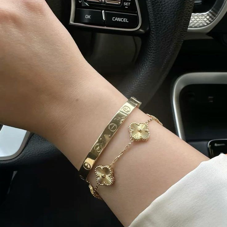 Cartier & Clover Bracelet