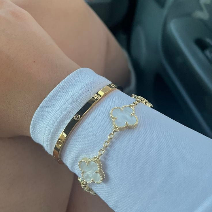 Cartier & Clover Bracelet