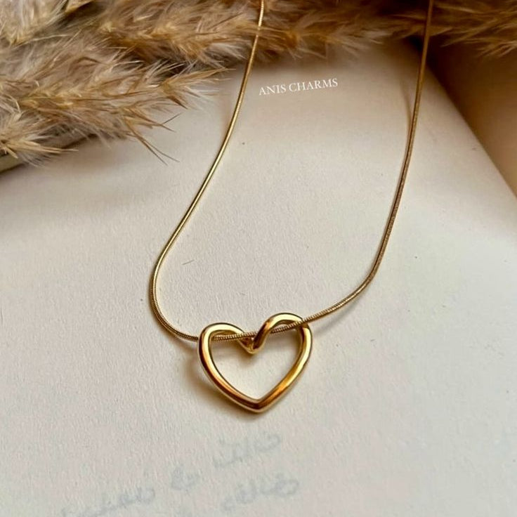 Heart Gold Necklace