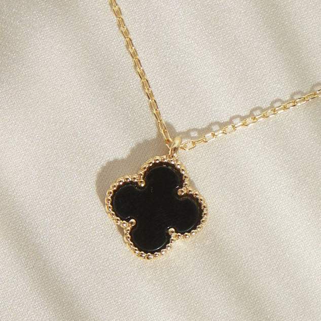 Black Clover Necklace