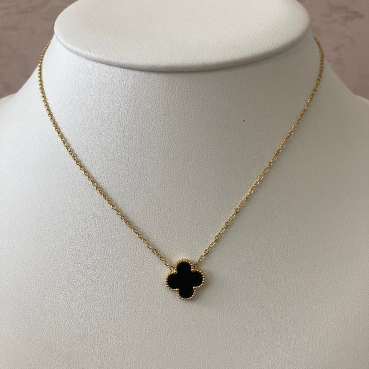 Black Clover Necklace